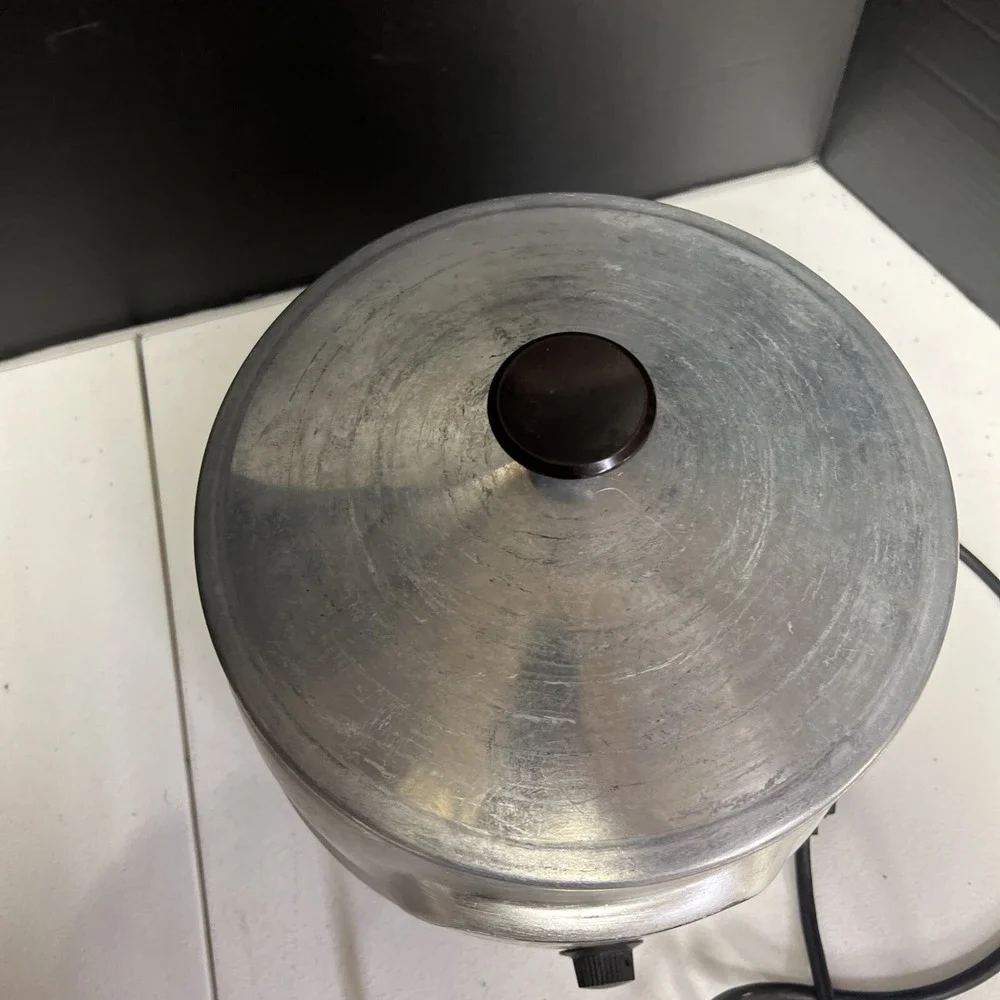 Vintage HELMCO'S Hot Fudge Chocolate Warmer Working